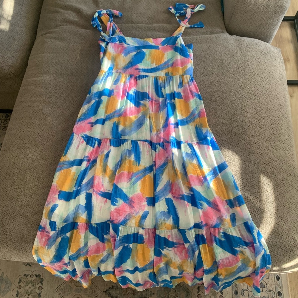 Blu Pepper midi length sundress